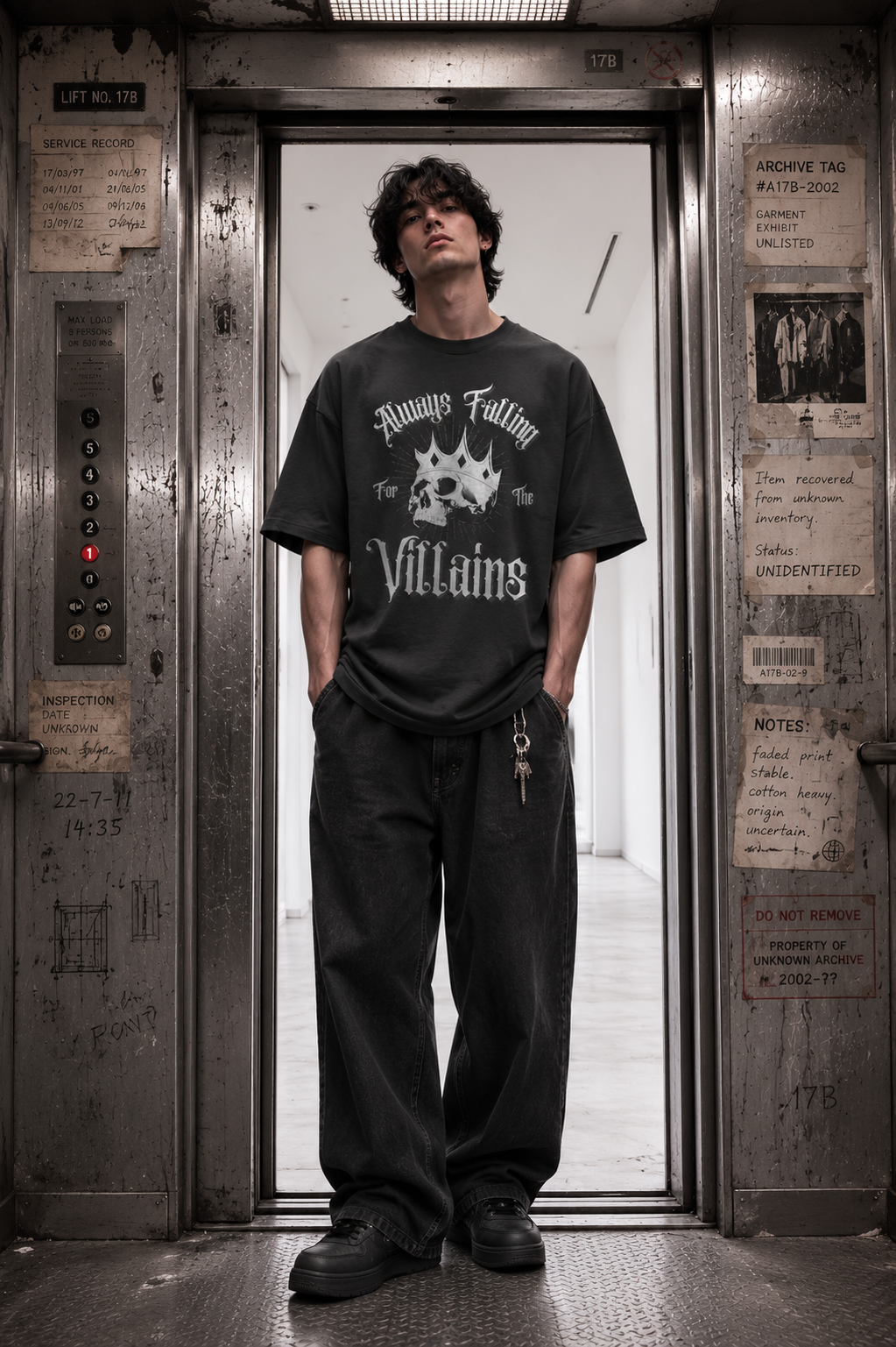 Oversized T-Shirt - The Villain Code