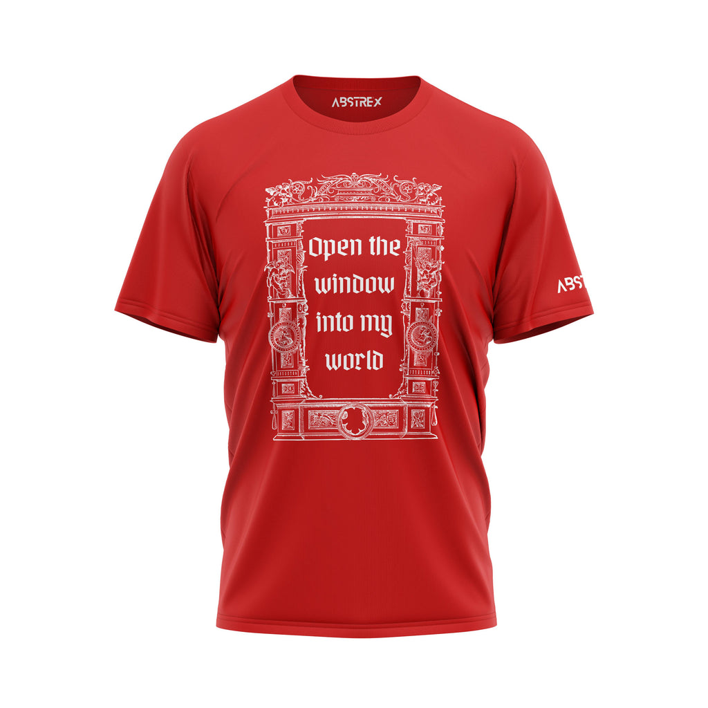 Open the window - Regular Graphic T-Shirt