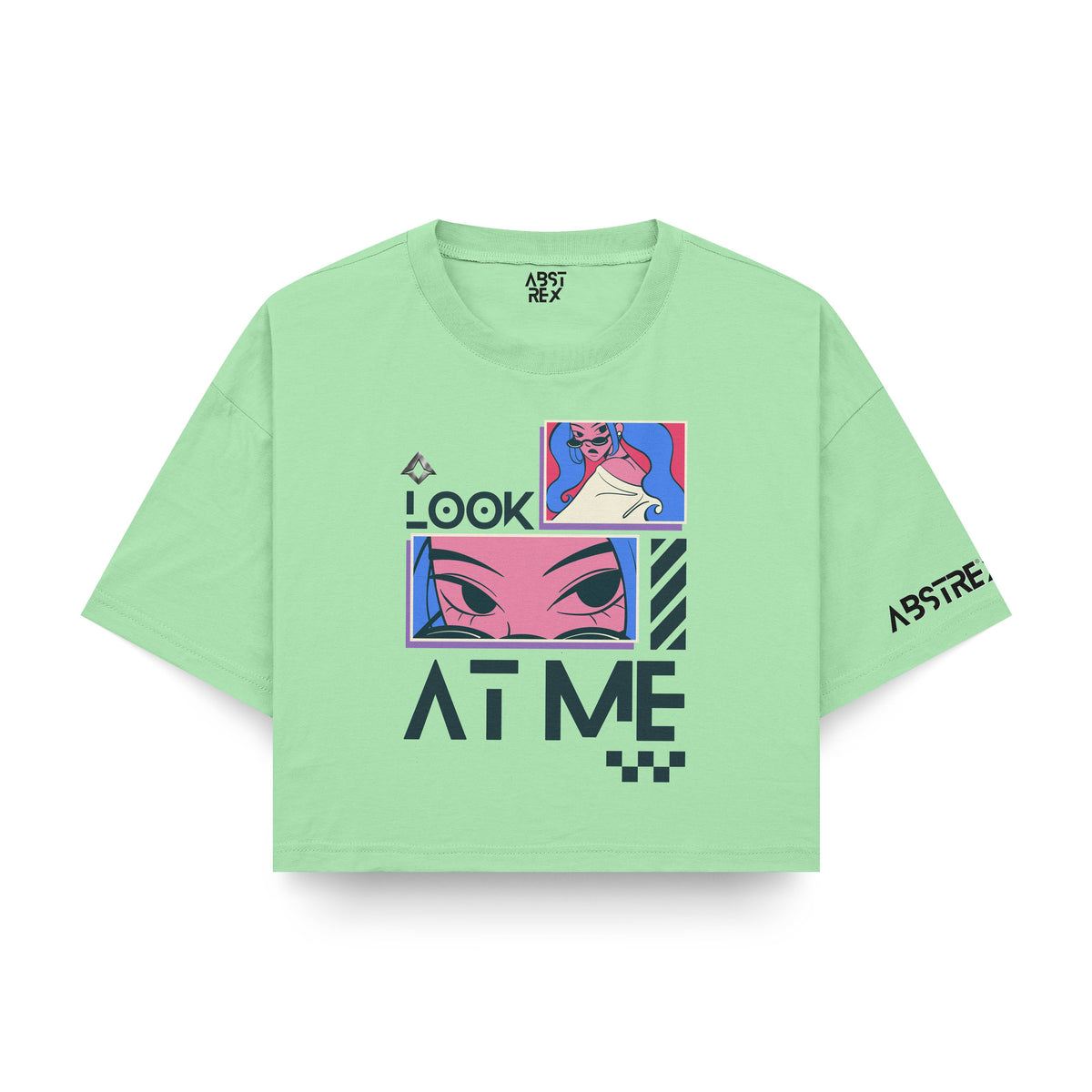 Anime Eye - LOOK AT ME - Crop Top