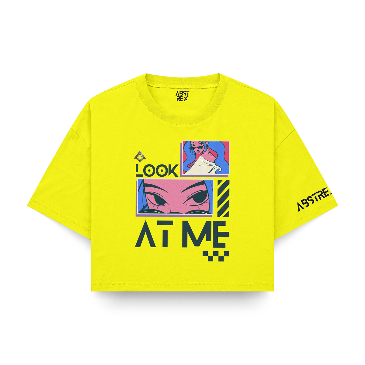 Anime Eye - LOOK AT ME - Crop Top