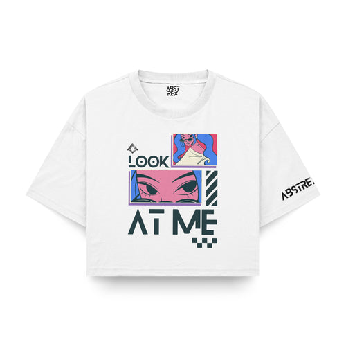 Anime Eye - LOOK AT ME - Crop Top
