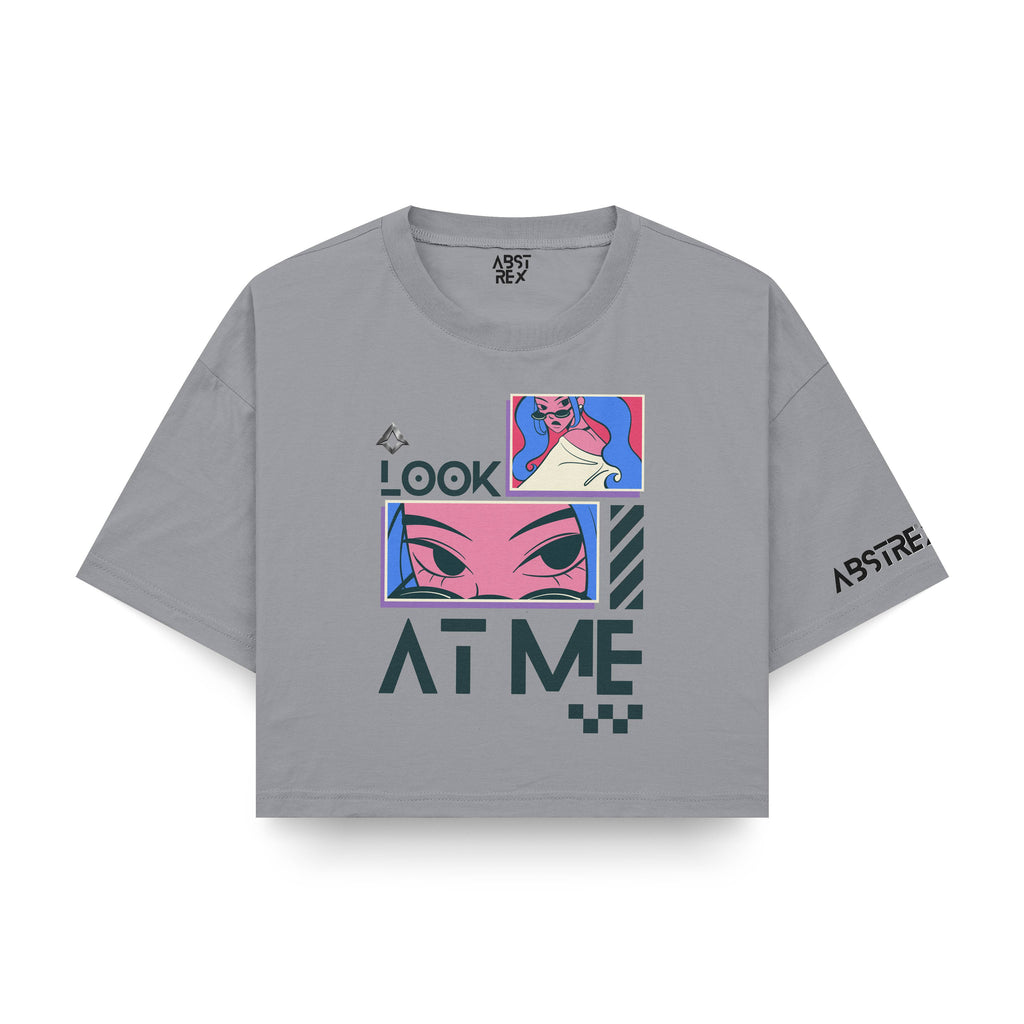Anime Eye - LOOK AT ME - Crop Top