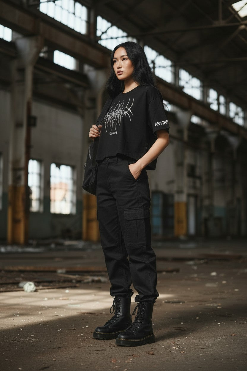 Abstrex- Viodborn Crop Top