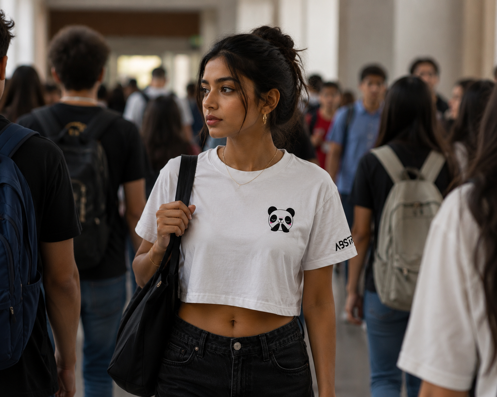 Panda - Crop Top