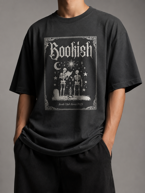 Oversized T Shirt - Bookish