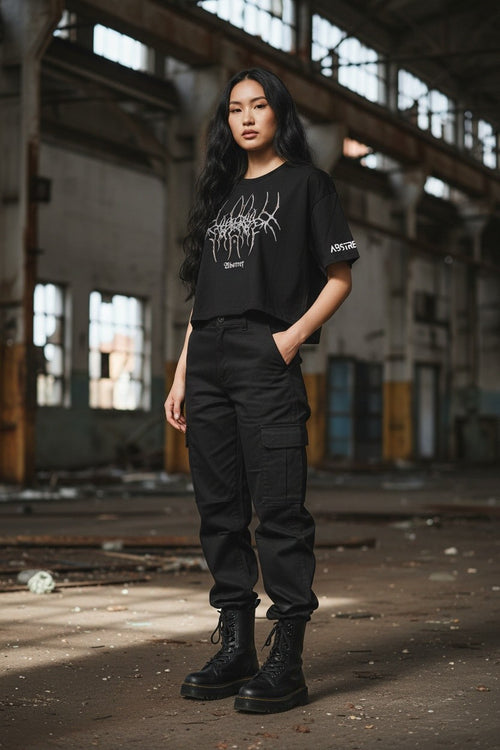 Abstrex- Viodborn Crop Top