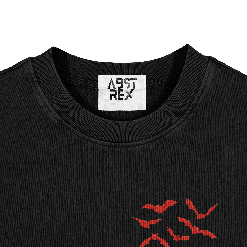 Oversized T Shirt - Red Night