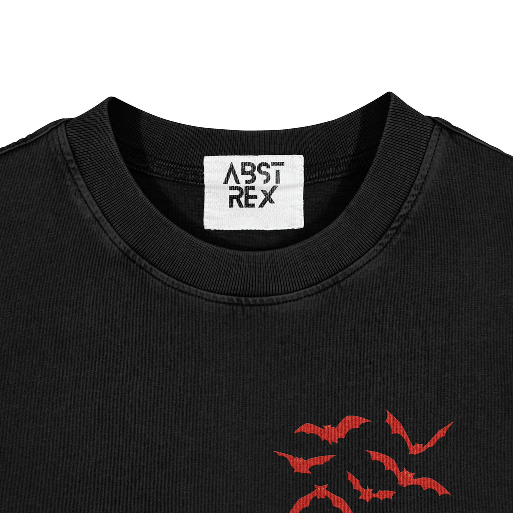 Red Night - Dense Oversized T Shirt