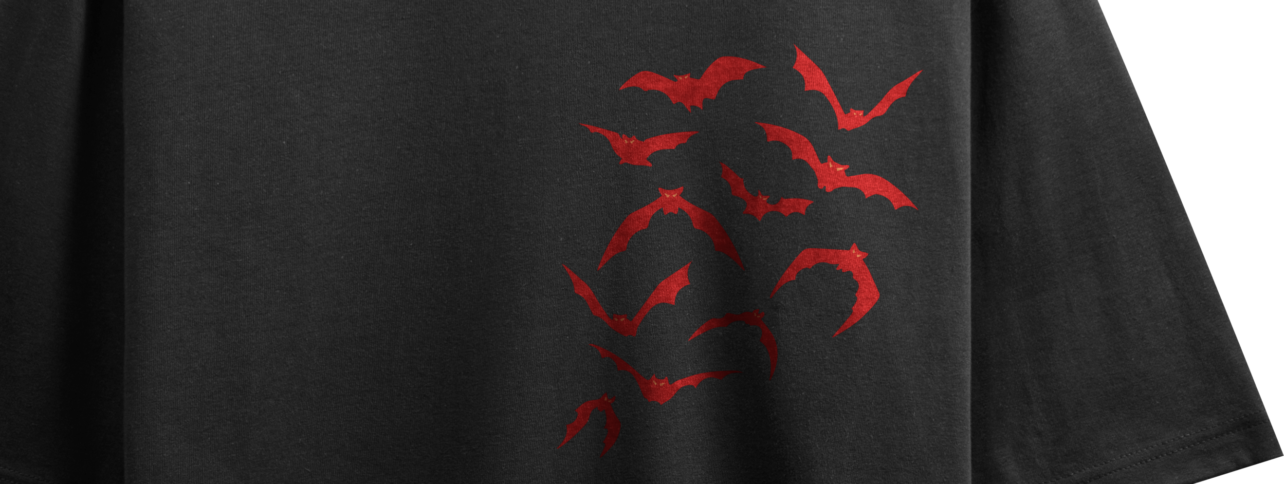Oversized T Shirt - Red Night
