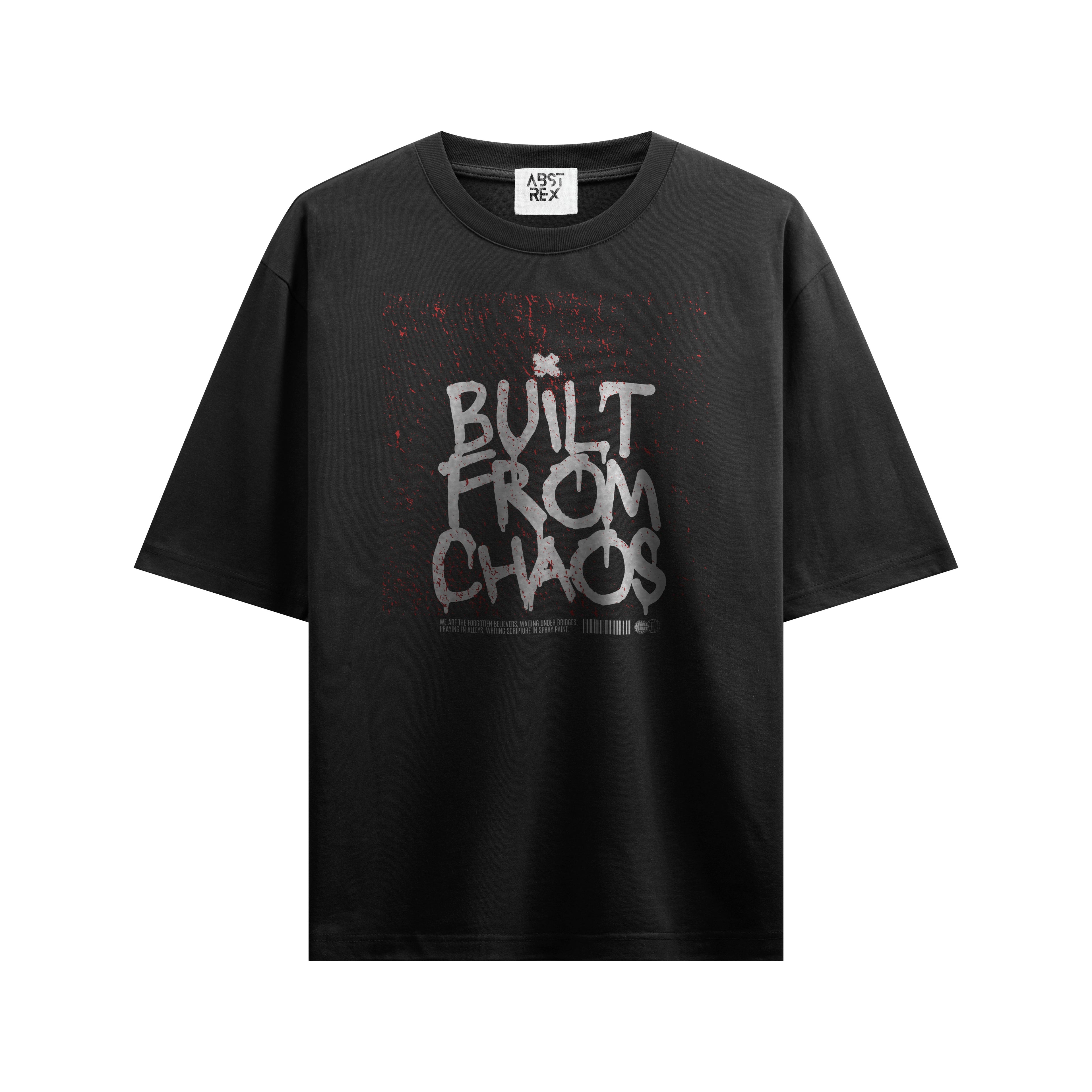 Chaos - Dense Oversized T Shirt