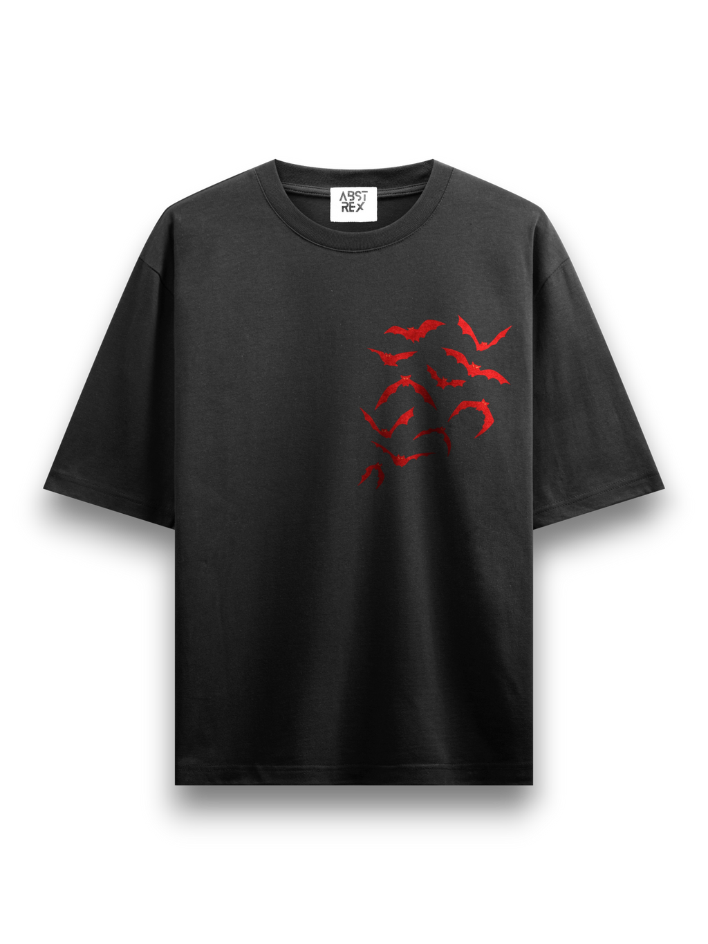 Oversized T Shirt - Red Night