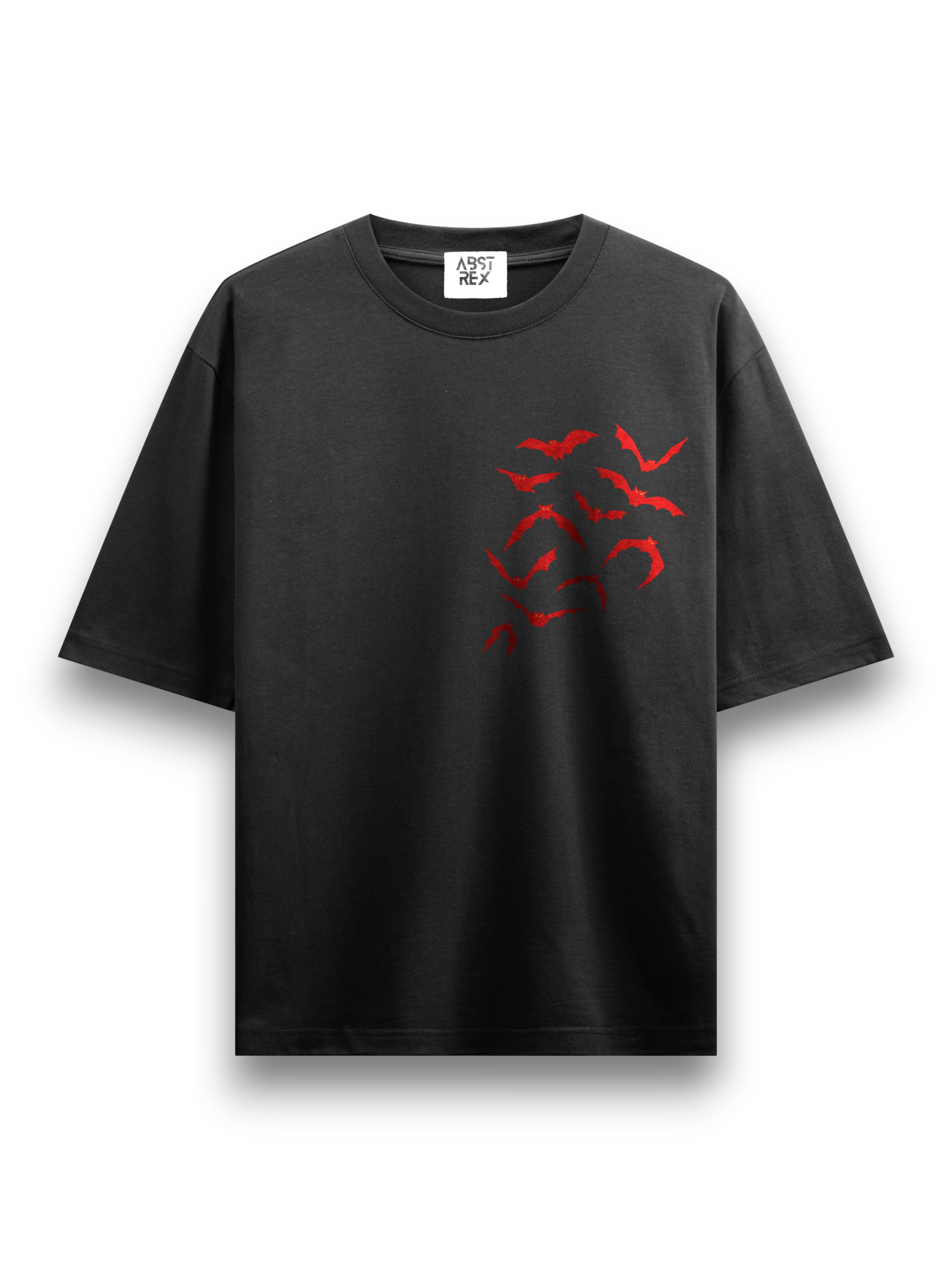 Oversized T Shirt - Red Night